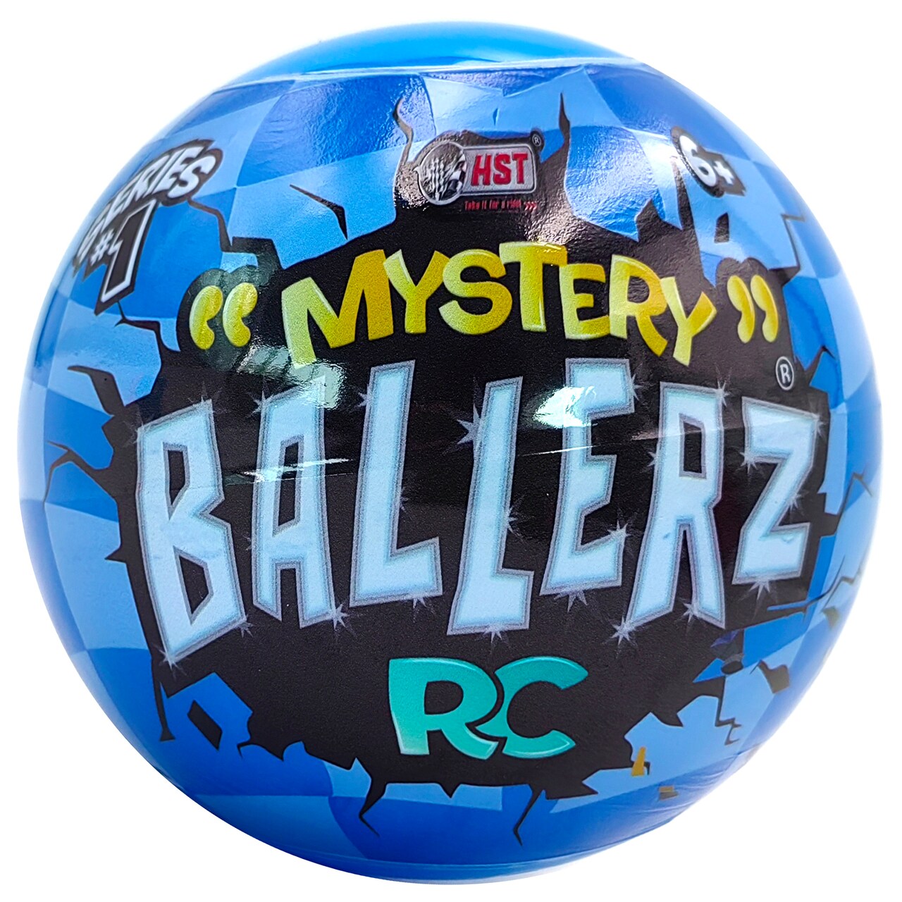 HST: Mystery BallerZ - R/C Surprise Vehicle Ball - Collectible Remote Conrolled Vehicle in Each Ball, 36 Randomly Assorted Styles, Color & Style Vary